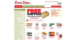 Desktop Screenshot of econosignsllc.com