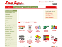 Tablet Screenshot of econosignsllc.com